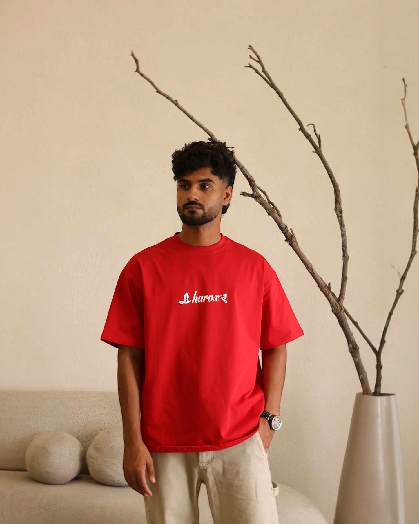 Petal x Wing Tee(Red)