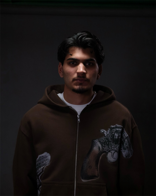 Brown Caliber Hoodie