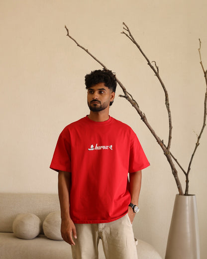 Petal x Wing Tee(Red)