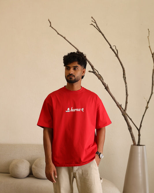 Petal x Wing Tee(Red)