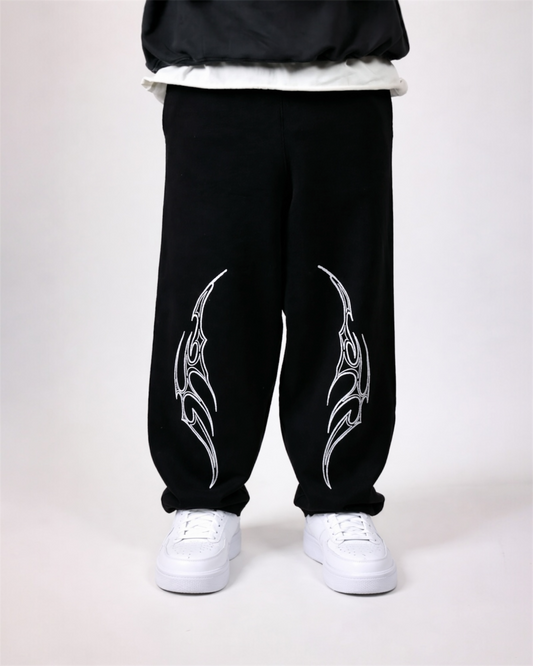 EMBER UNISEX STRAIGHT FIT BAGGY PANTS