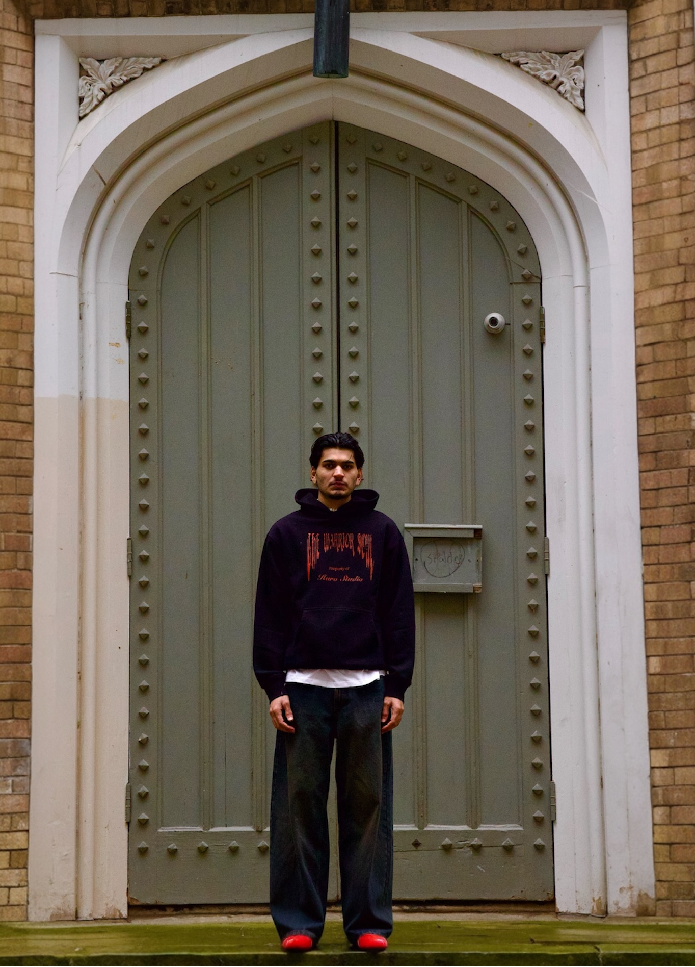 Moose Black Hoodie