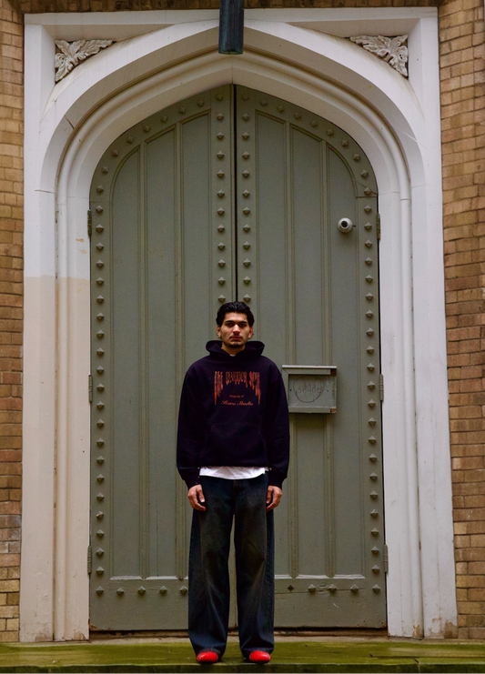 Moose Black Hoodie