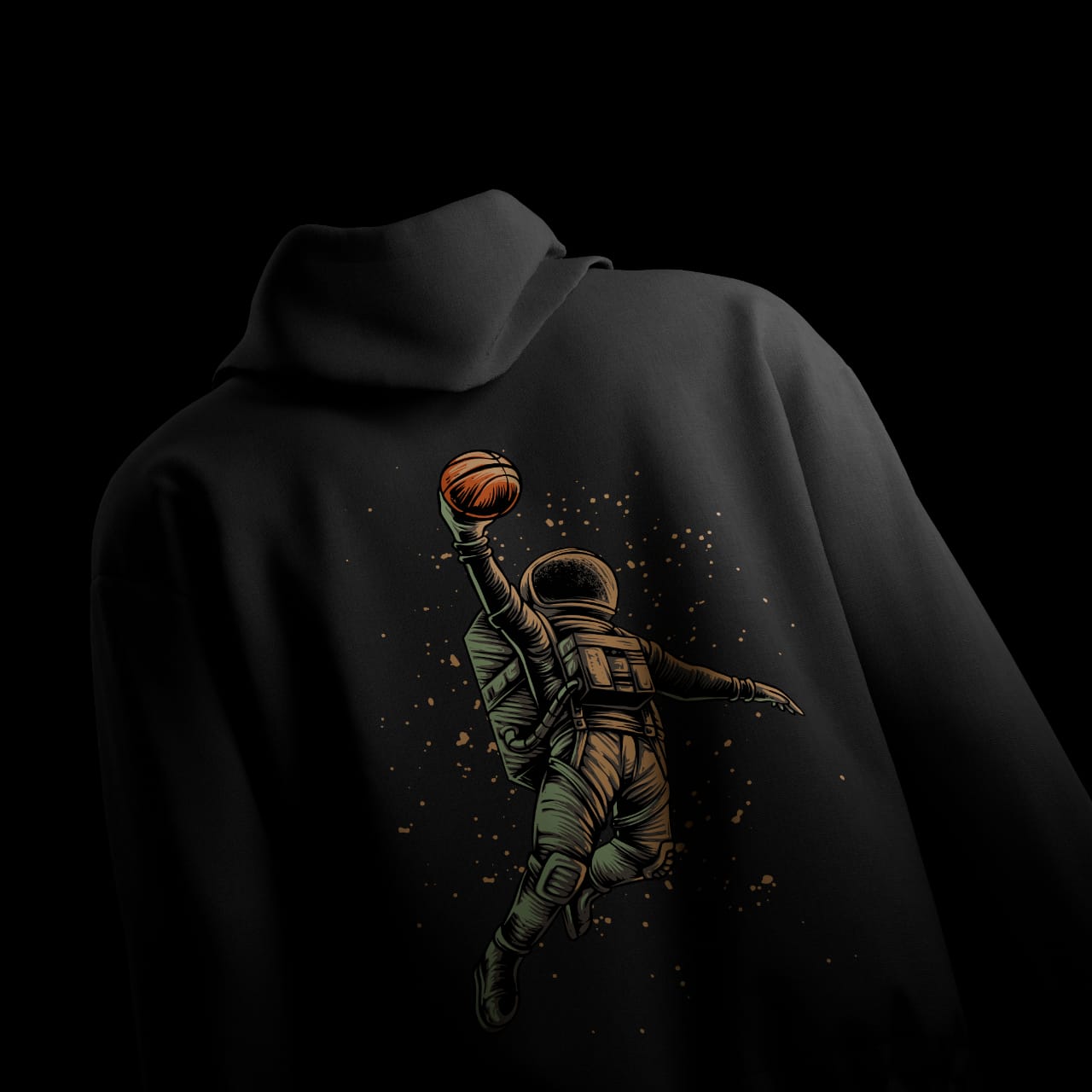 BLACK KRAKEN HOODIE