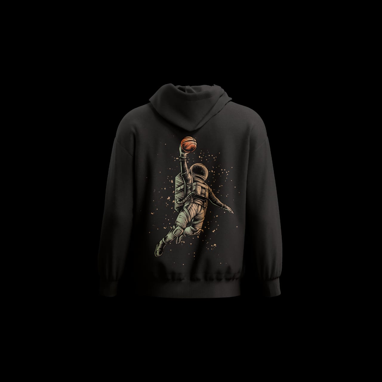 BLACK KRAKEN HOODIE