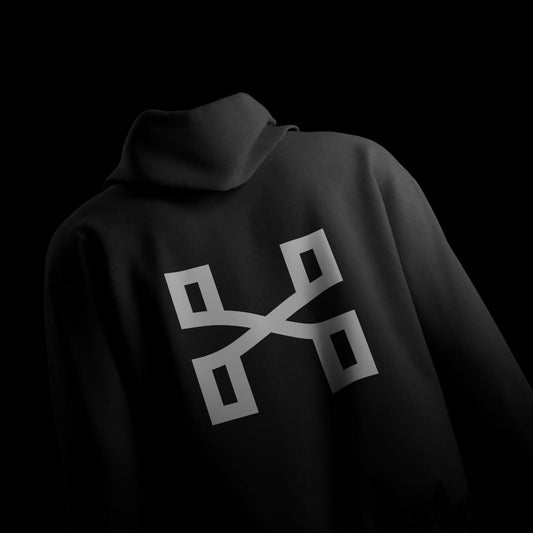 BLACK COMFORT HOODIE