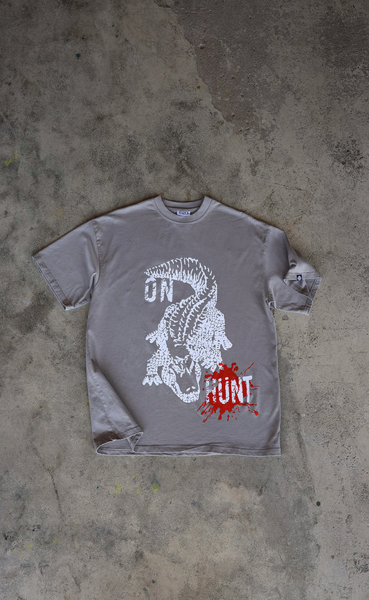 Croc on Hunt (Grey)
